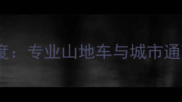 DA自行车品牌深度专业山地车与城市通勤车的性能标杆