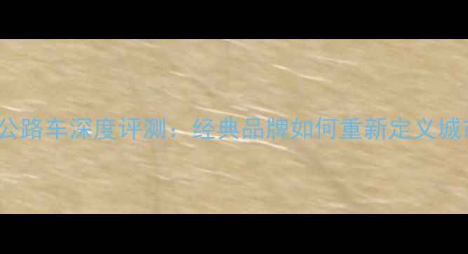 Hodaka复古公路车深度评测经典品牌如何重新定义城市骑行体验