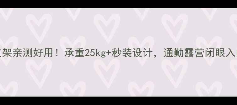 TOPEAK自行车支架亲测好用承重25kg秒装设计通勤露营闭眼入的避坑指南