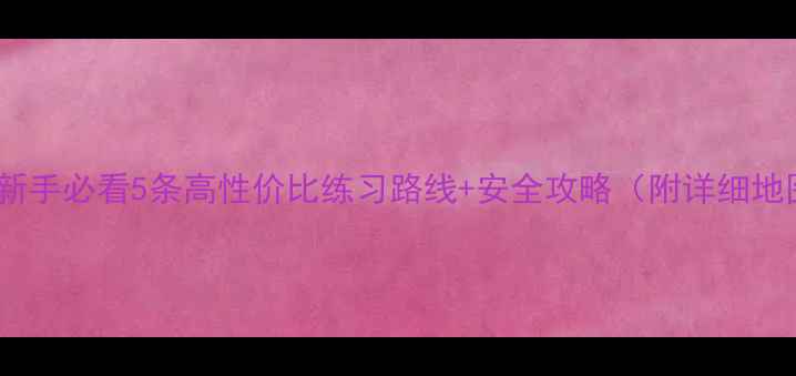上海骑行新手必看5条高性价比练习路线安全攻略附详细地图坐标