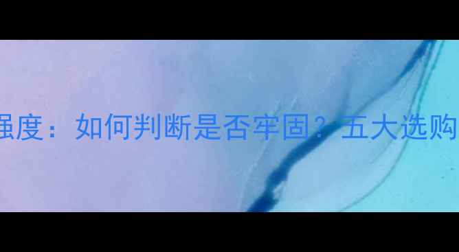 公路车一体轮组强度如何判断是否牢固五大选购技巧与维护指南