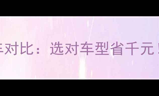 公路车与山地车对比选对车型省千元最新选购指南