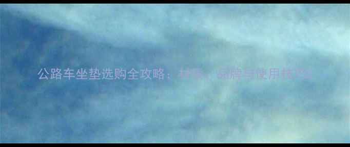 公路车坐垫选购全攻略材质品牌与使用技巧
