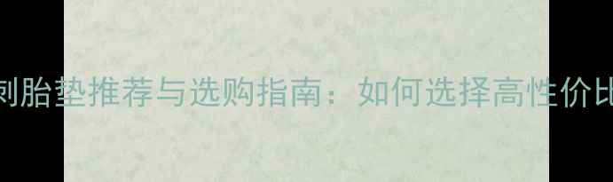 公路车防刺胎垫推荐与选购指南如何选择高性价比防刺垫