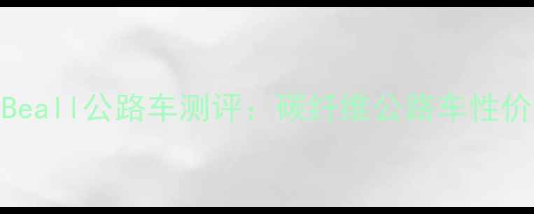 北京必入Beall公路车测评碳纤维公路车性价比天花板