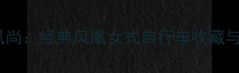 复古骑行新风尚经典凤凰女式自行车收藏与骑行全指南