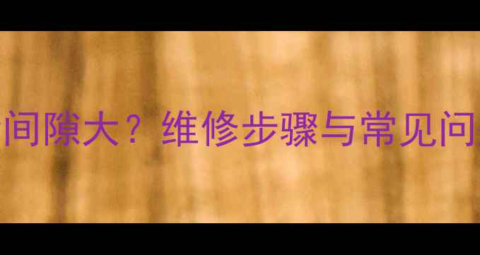 如何调整自行车飞轮间隙大维修步骤与常见问题全附实测对比