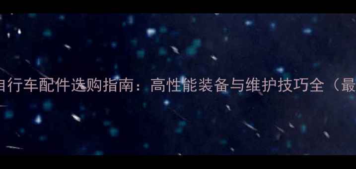 宝马牌自行车配件选购指南高性能装备与维护技巧全最新款