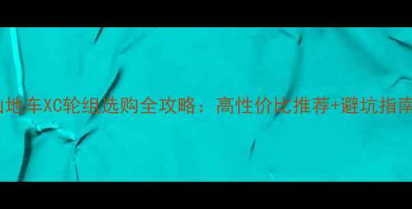 山地车XC轮组选购全攻略高性价比推荐避坑指南