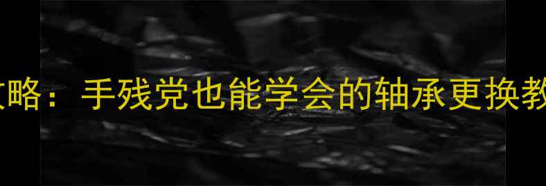 山地车碗组维修全攻略手残党也能学会的轴承更换教程附工具清单