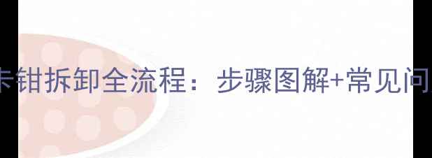 山地车碟刹卡钳拆卸全流程步骤图解常见问题处理技巧