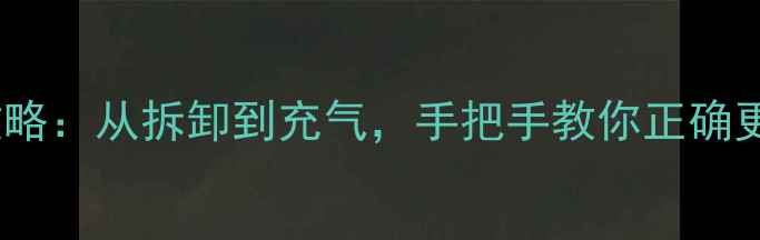 山地车轮胎安装全攻略从拆卸到充气手把手教你正确更换附选购指南