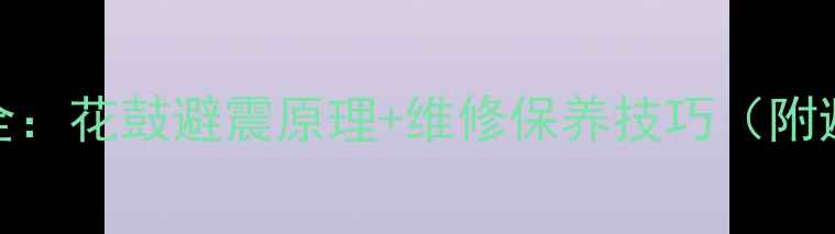 山地车避震系统全花鼓避震原理维修保养技巧附避震效果对比图