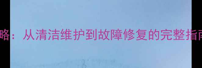 成都专业自行车保养全攻略从清洁维护到故障修复的完整指南含本地维修点推荐