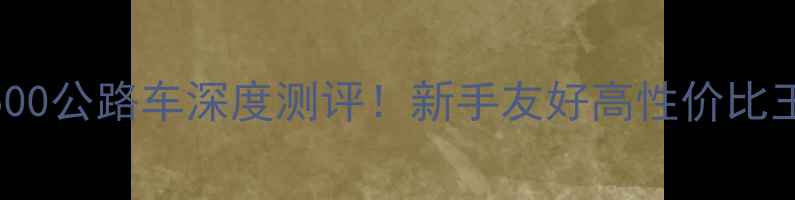 捷安特COR5500公路车深度测评新手友好高性价比王炸车型推荐