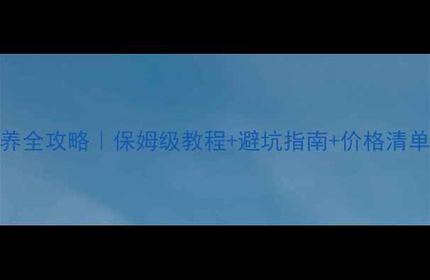 捷安特山地车保养全攻略保姆级教程避坑指南价格清单附地区差异