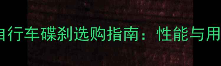 捷安特折叠自行车碟刹选购指南性能与用户真实评价