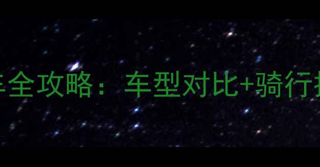 旅行双人自行车全攻略车型对比骑行技巧安全指南