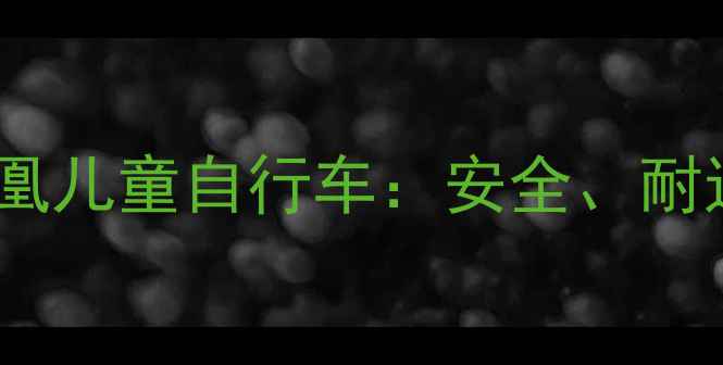 最值得推荐的凰凰儿童自行车安全耐造高性价比全