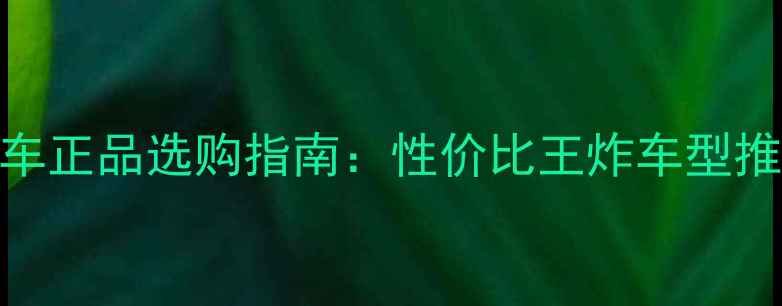 淘宝大行自行车正品选购指南性价比王炸车型推荐保养秘籍