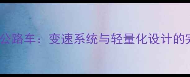 深度测评美利达CF903公路车变速系统与轻量化设计的完美平衡旗舰款性能