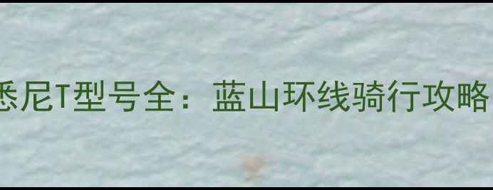 烈风山地车悉尼T型号全蓝山环线骑行攻略与装备指南