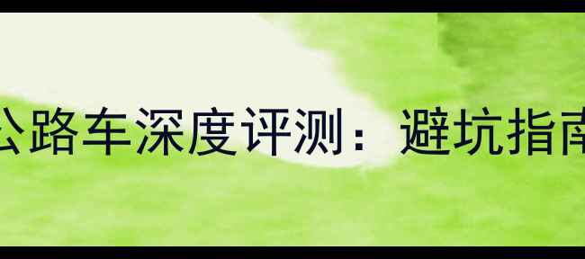 烈风比利时公路车深度评测避坑指南与选购攻略
