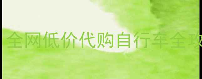 美国直采正品保障全网低价代购自行车全攻略附防坑指南