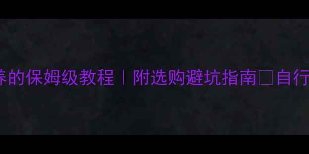 自行车中轴全从结构到保养的保姆级教程附选购避坑指南自行车中轴骑行技巧单车保养