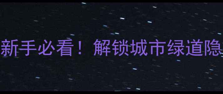 自行车协会入会全攻略新手必看解锁城市绿道隐藏玩法会员福利大公开