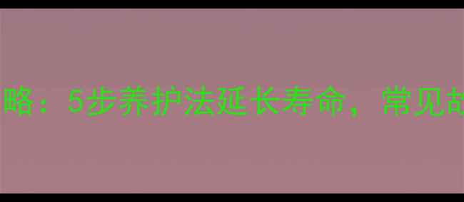 自行车导轮保养全攻略5步养护法延长寿命常见故障处理技巧大公开