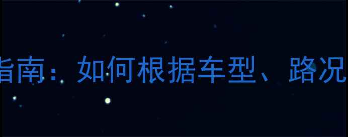 自行车胎压多少正常最新调整指南如何根据车型路况正确设置前后轮气压及安全技巧