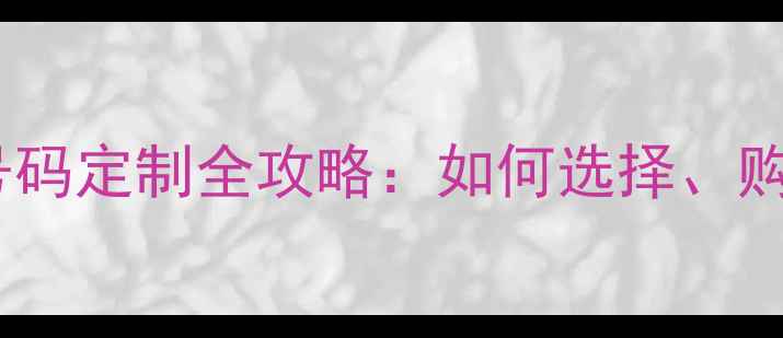 自行车骑行服号码定制全攻略如何选择购买与保养技巧