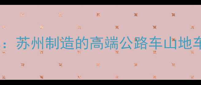 苏州格拉德自行车苏州制造的高端公路车山地车品牌与选购指南