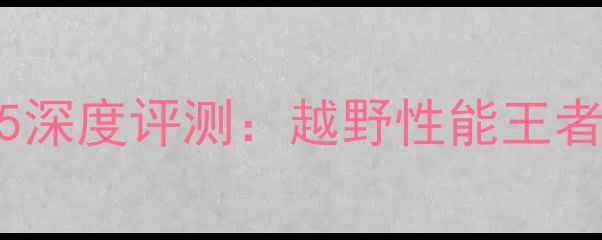 闪电山地车M5深度评测越野性能王者与选购指南