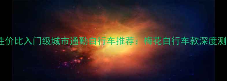 高性价比入门级城市通勤自行车推荐梅花自行车款深度测评