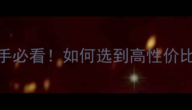 全网最全指南新手必看如何选到高性价比定制自行车