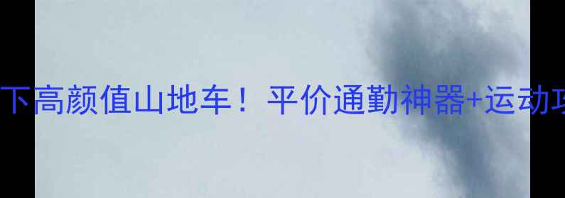 1米6女生17元拿下高颜值山地车平价通勤神器运动攻略附避坑指南