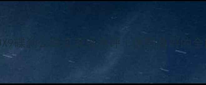 梅花战神X9碟刹公路车深度测评速野兼得的全能战车推荐