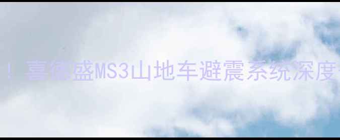 款全地形王者喜德盛MS3山地车避震系统深度实测报告