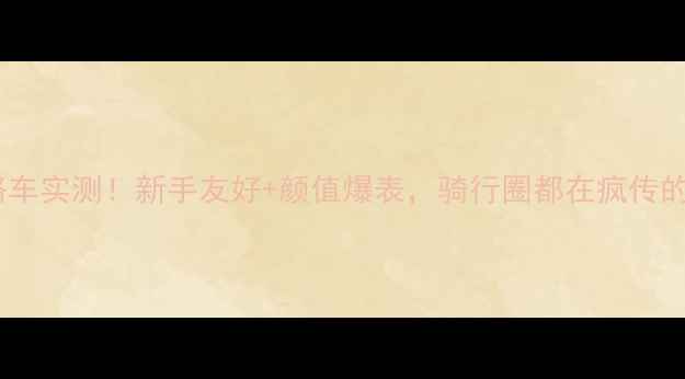 皮娜黑色公路车实测新手友好颜值爆表骑行圈都在疯传的性价比王炸