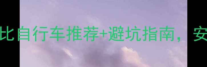 60老人必看10款高性价比自行车推荐避坑指南安全舒适选对车少走弯路