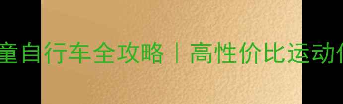 美大行24寸儿童自行车全攻略高性价比运动伙伴5-12岁娃必备