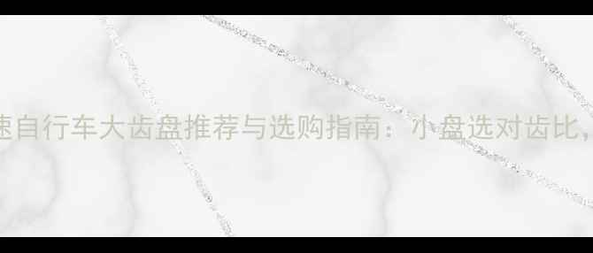 全网最全变速自行车大齿盘推荐与选购指南小盘选对齿比骑行效率翻倍